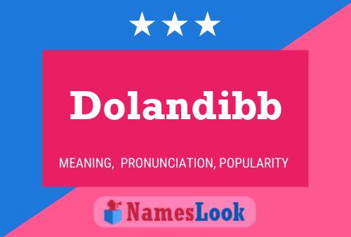 Постер имени Dolandibb