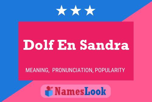 Постер имени Dolf En Sandra