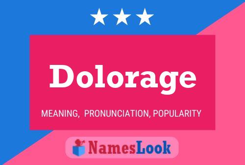 Постер имени Dolorage