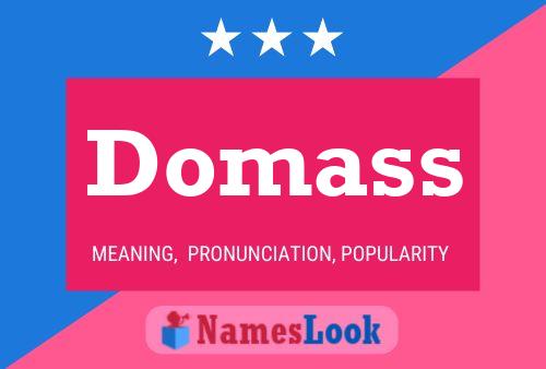 Постер имени Domass