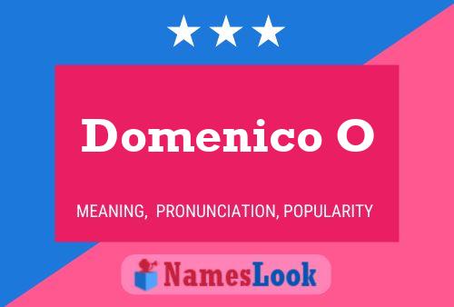 Постер имени Domenico O