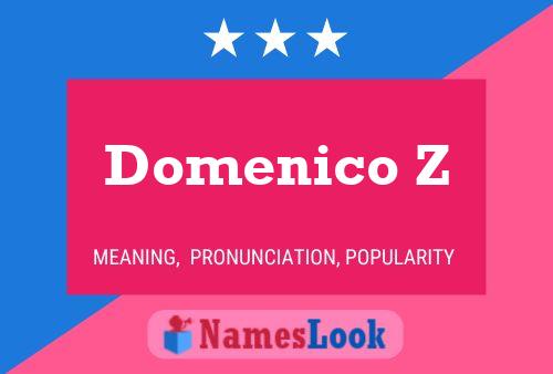 Постер имени Domenico Z