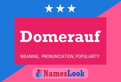 Постер имени Domerauf