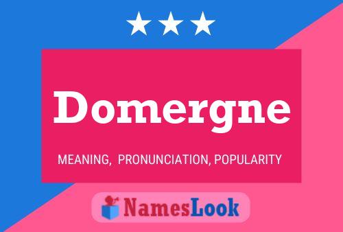 Постер имени Domergne