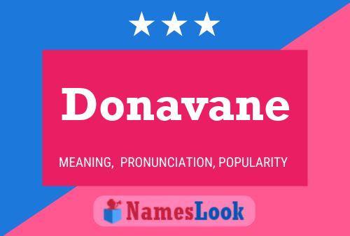 Постер имени Donavane