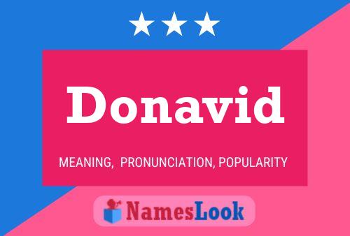 Постер имени Donavid