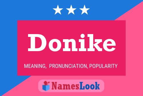 Постер имени Donike