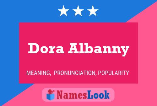 Постер имени Dora Albanny