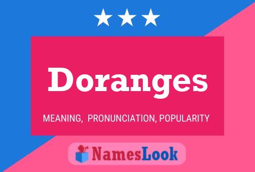 Постер имени Doranges