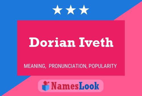 Постер имени Dorian Iveth