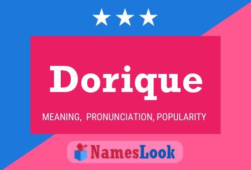 Постер имени Dorique