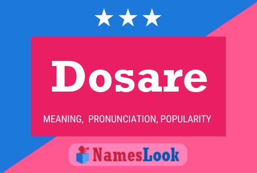 Постер имени Dosare