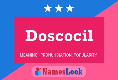 Постер имени Doscocil