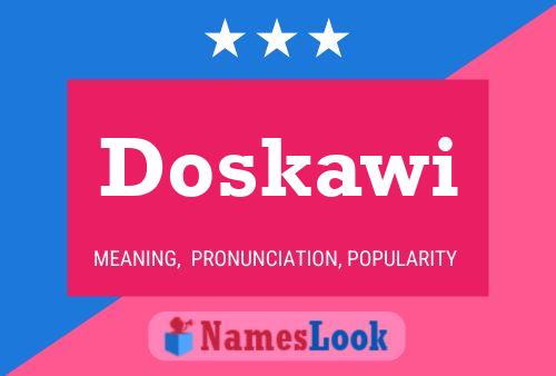 Постер имени Doskawi