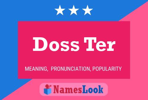 Постер имени Doss Ter