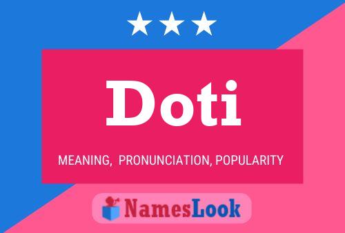 Постер имени Doti