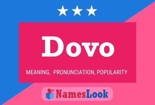 Постер имени Dovo