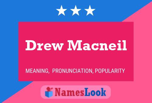 Постер имени Drew Macneil