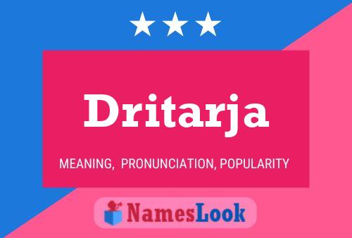 Постер имени Dritarja