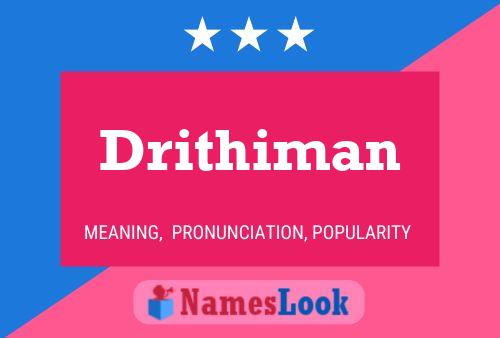 Постер имени Drithiman