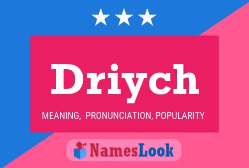 Постер имени Driych