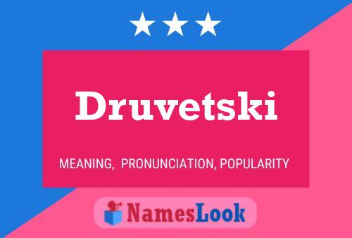 Постер имени Druvetski