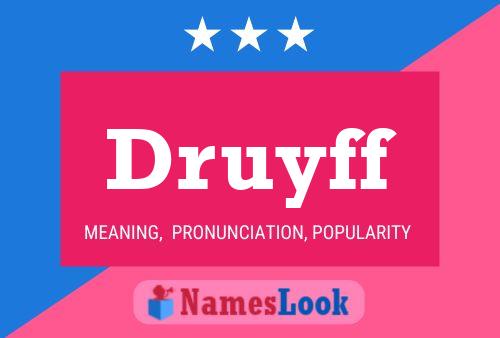 Постер имени Druyff