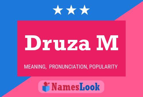 Постер имени Druza M