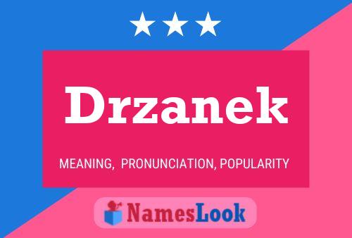 Постер имени Drzanek