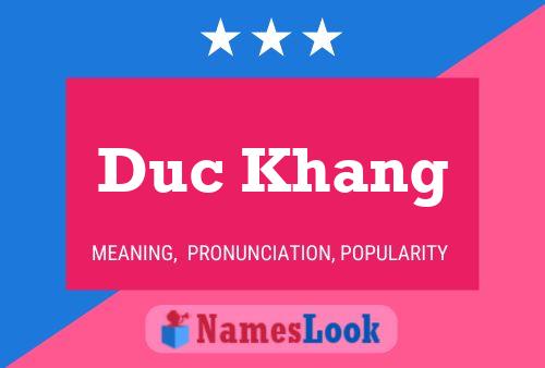 Постер имени Duc Khang