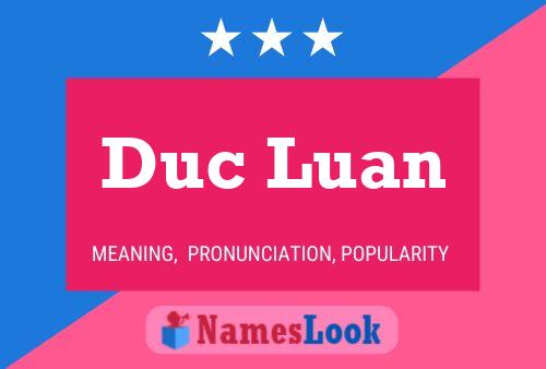 Постер имени Duc Luan