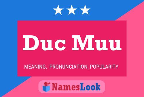 Постер имени Duc Muu