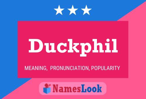 Постер имени Duckphil