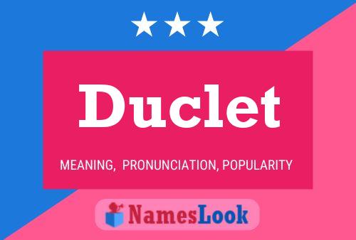 Постер имени Duclet