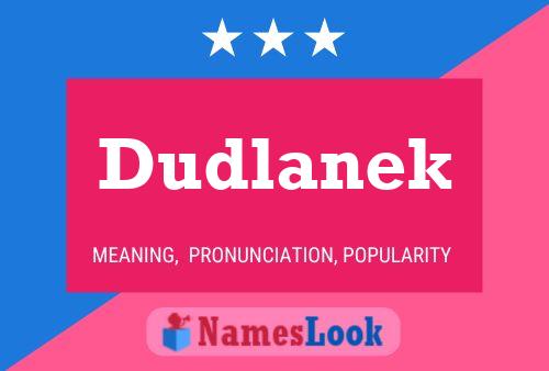 Постер имени Dudlanek