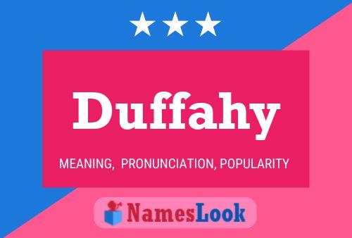 Постер имени Duffahy