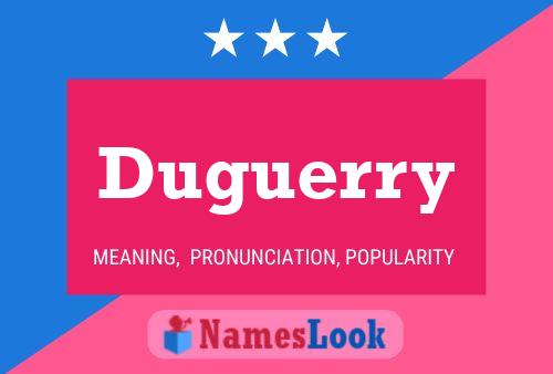 Постер имени Duguerry