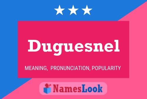 Постер имени Duguesnel