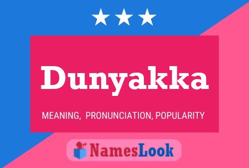 Постер имени Dunyakka