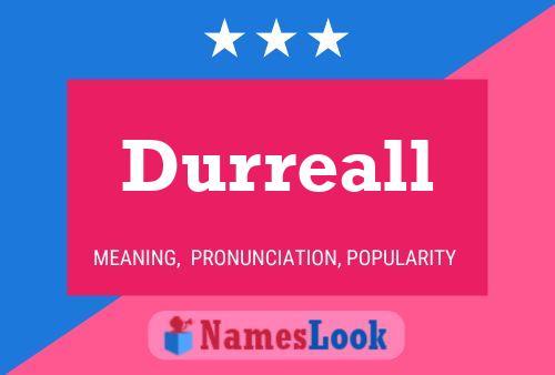 Постер имени Durreall