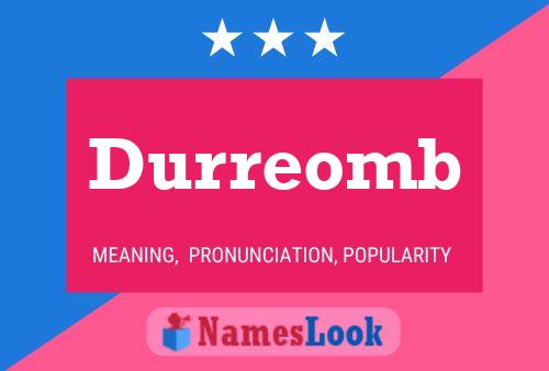 Постер имени Durreomb