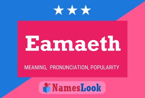 Постер имени Eamaeth