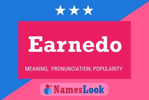 Постер имени Earnedo