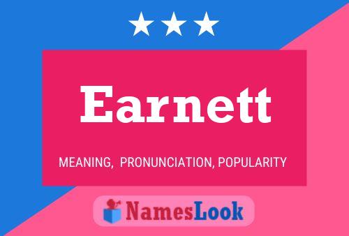 Постер имени Earnett