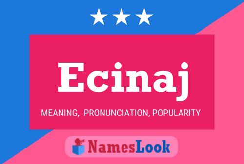 Постер имени Ecinaj