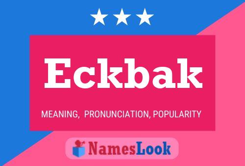 Постер имени Eckbak