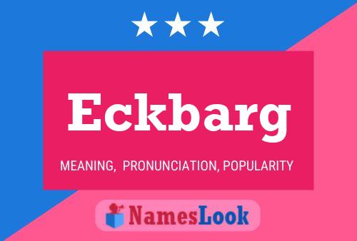 Постер имени Eckbarg