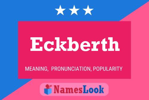 Постер имени Eckberth