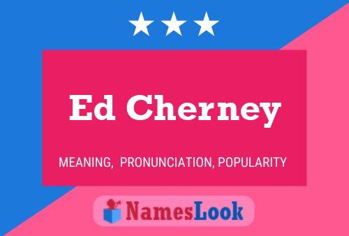 Постер имени Ed Cherney