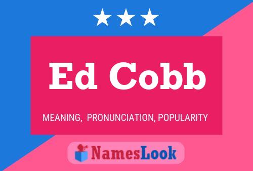 Постер имени Ed Cobb